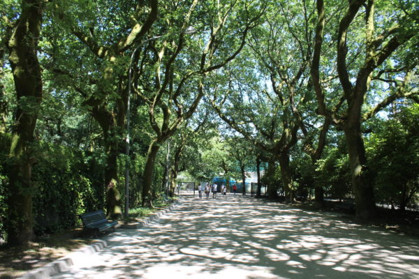 サンティアゴ・デ・コンポステーラ　アラメダ公園