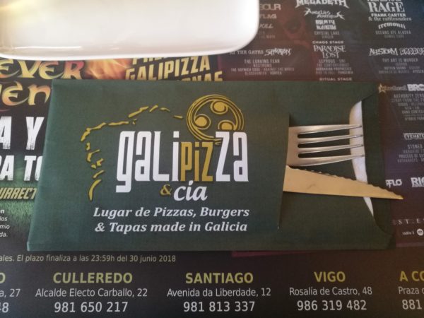 Galipizza　ガリシアでピザ