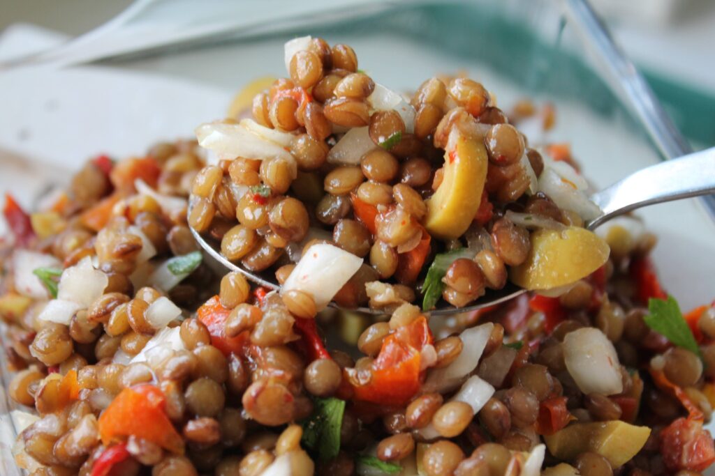 【スペイン料理レシピ】レンズ豆のサラダ